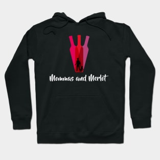 Mommas and Merlot logo Hoodie